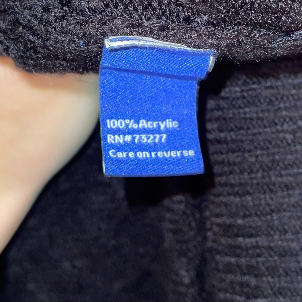 Apt. 9 Women's Black Textured Cardigan - Picture 10 of 12